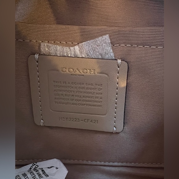 NWT Coach satchel bag with cherry print - Picture 8 of 14